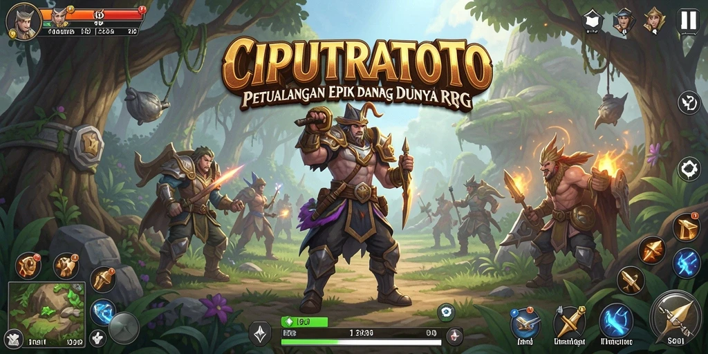 Tampilan gameplay menakjubkan dalam CIPUTRATOTO yang menunjukkan aksi seru.