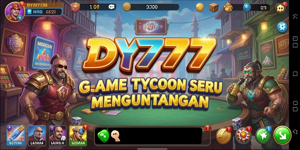 Tampilan gameplay Tycoon di DY777 yang menarik dan interaktif.