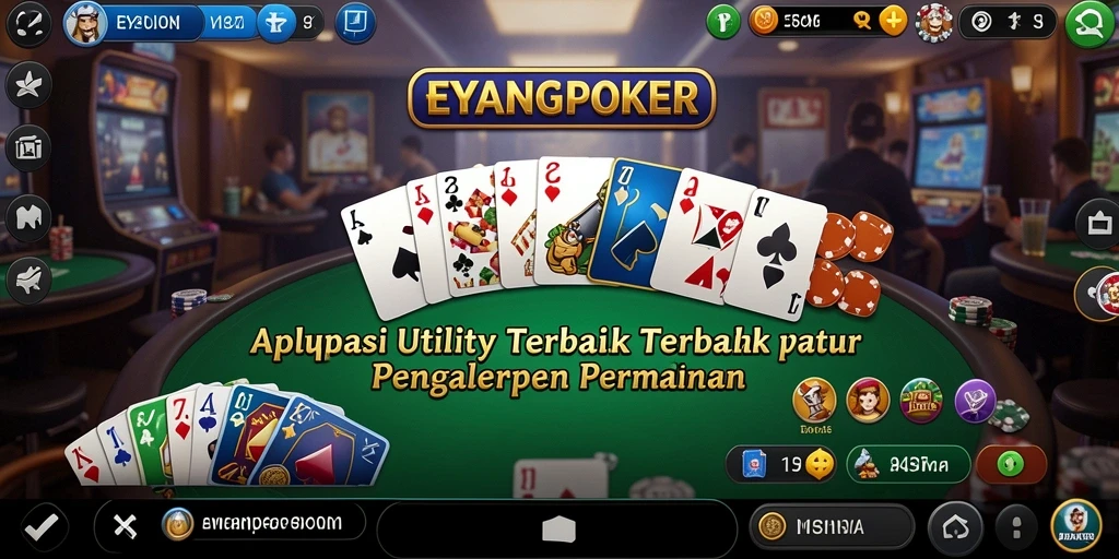 Tampilan antarmuka EYANGPOKER yang menarik dan mudah digunakan.