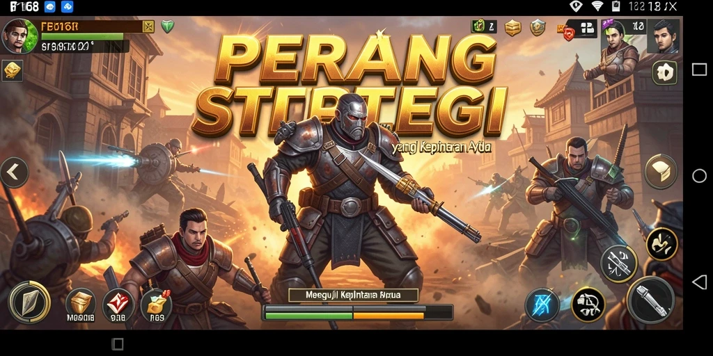Tampilan gameplay FB168 yang mendebarkan dan penuh strategi.
