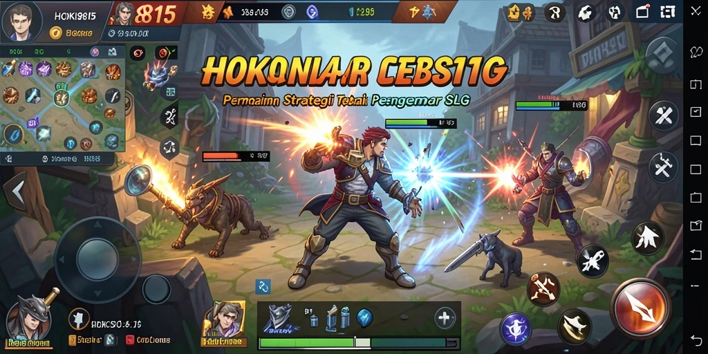 Tampilan menarik dari gameplay HOKI8815 yang strategis.
