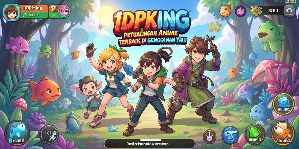 Tampilan screenshot menunjukkan aksi pertarungan seru dalam <strong>IDPKING</strong>.