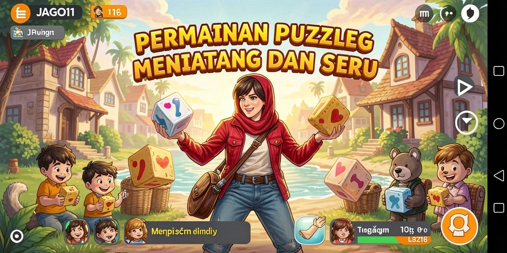 Tampilan gameplay seru dan menantang dari JAGO11.