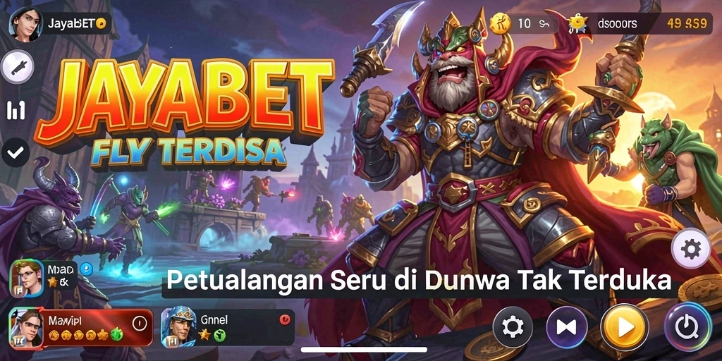 Tampilan utama gameplay JAYABET yang penuh tantangan dan eksplorasi.