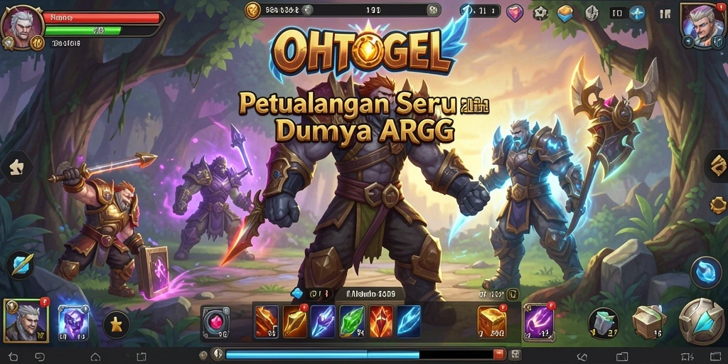 Tampilan menakjubkan dari aksi gameplay OHTOGEL yang mendebarkan.