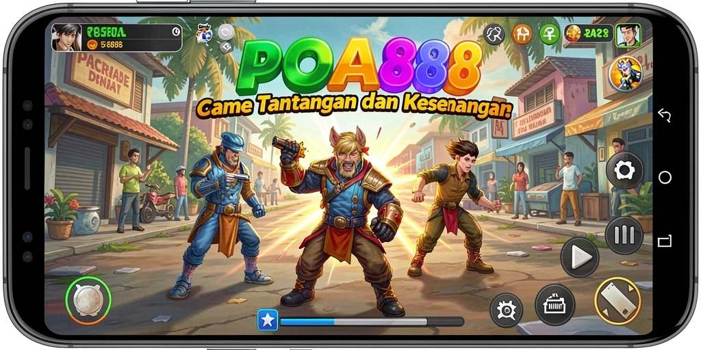 Screenshot gameplay POA88 yang penuh aksi dan tantangan.