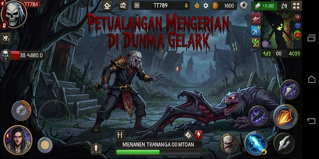 Gameplay TT789 yang menegangkan dengan suasana Horror yang mencekam.